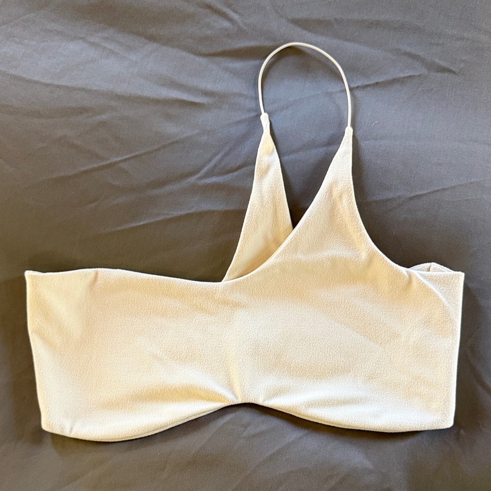 Joah Brown Cream Bandeau Bralette